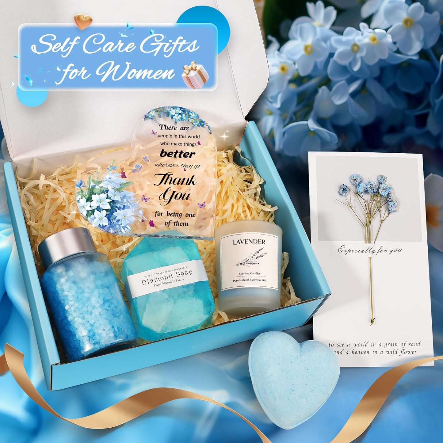 Eletorot Thank You Gifts for Women Unique Appreciation Gifts for Coworkers | Relaxing Spa Gift for Teacher Volunteer Nurse Boss Employee Friend, Retirement, Christmas Presents