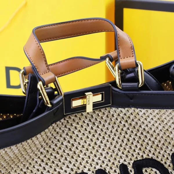 Fendi Canvas Tote Bag For Women