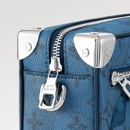 Louis Vuitton Flower Patterns Monogram Messenger Bag