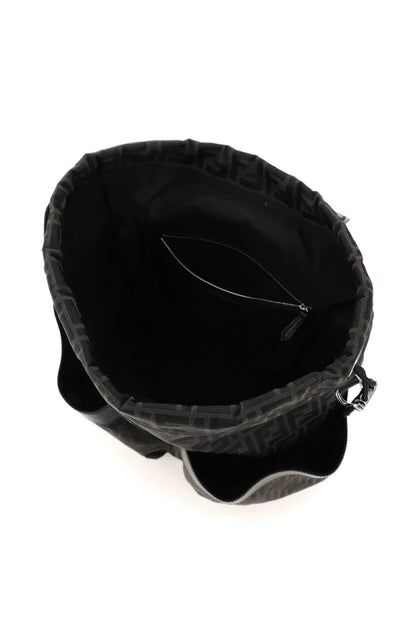 Fendi Strike Medium Black Backpack