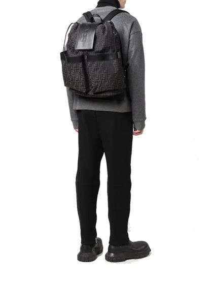 Fendi Strike Medium Black Backpack