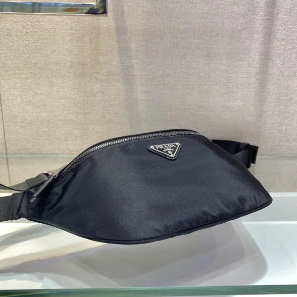 Prada Designer Leather and Nylon Belt Bags