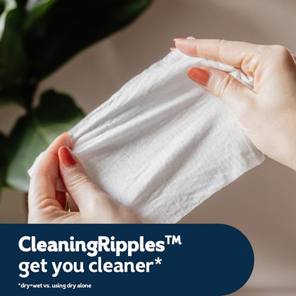 Cottonelle Fresh Care Flushable Wet Wipes, Adult Wet Wipes, 4 Flip-Top Packs, 42 Wipes Per Pack (168 Total Wipes), Packaging May Vary