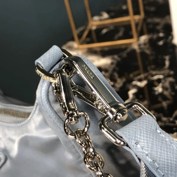 Prada Saffiano Leather Panier Tote Bags