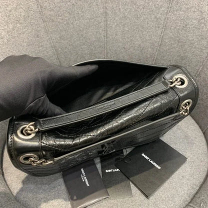 Saint Laurent Niki Vintage Leather Bag