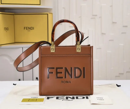 Fendi Mini Sunshine Shopper Bag