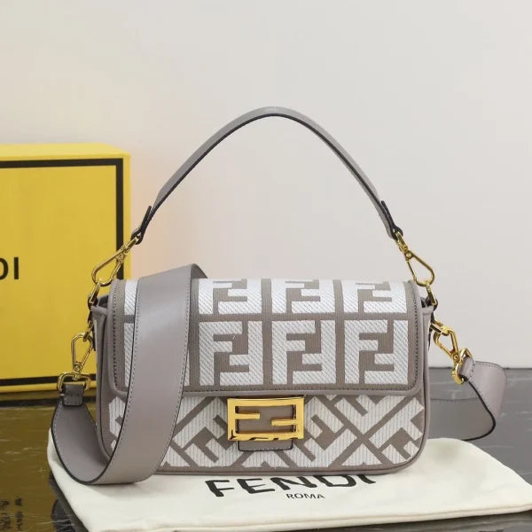 Fendi Baguette Canvas Bag