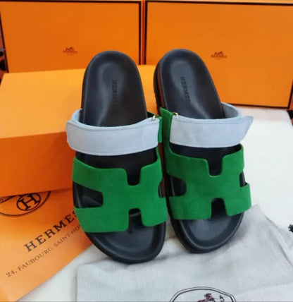 HERMES CHYPRE SANDAL Natural