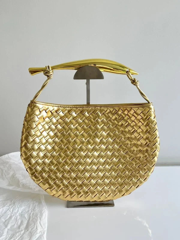 Bottega Veneta Drew Metallic Mini Bag
