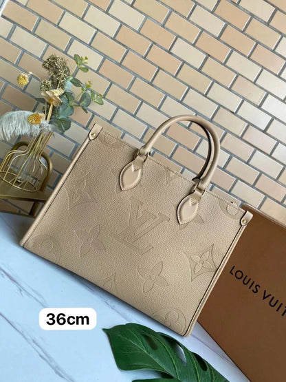 Louis Vuitton On The Go Denim Tote MM