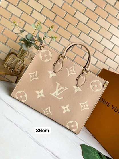 Louis Vuitton On The Go Denim Tote MM
