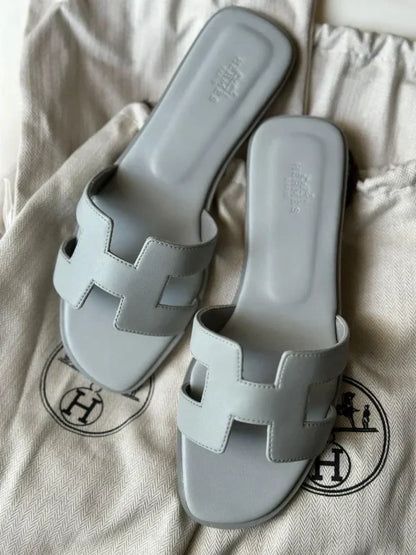 Designer Hermes Oran H Cut Sandals