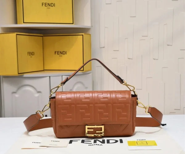 Fendi Baguette Canvas Bag