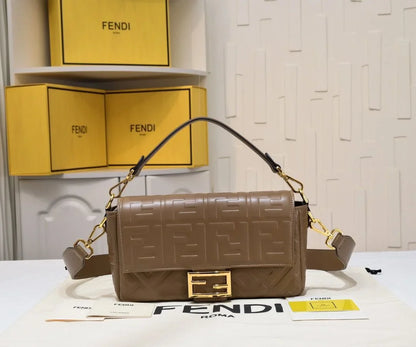 Fendi Baguette Canvas Bag