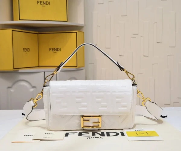 Fendi Baguette Canvas Bag