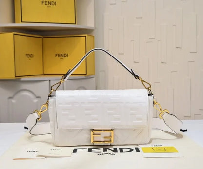 Fendi Baguette Canvas Bag