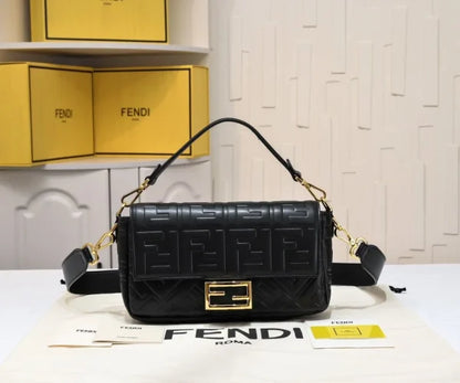 Fendi Baguette Canvas Bag