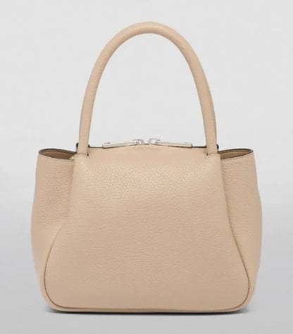 Prada Mini Leather Apricot Shoulder Handbag