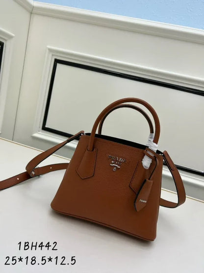 Prada Double Leather Mini Bag