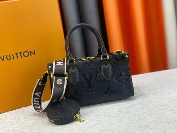 LV Onthego PM Bicolor Monogram Empreinte Bag