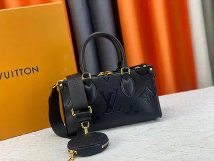 LV Onthego PM Bicolor Monogram Empreinte Bag