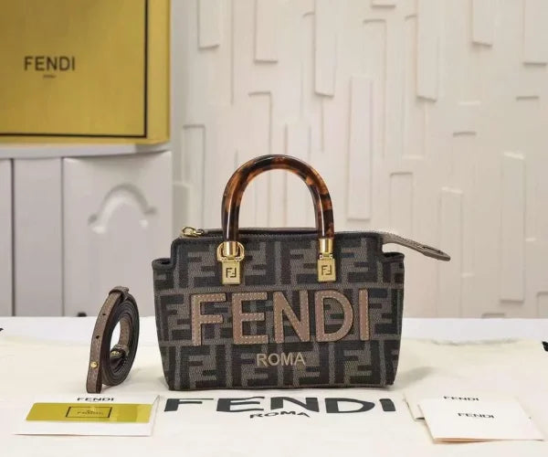 FENDI The Way Mini Leather Shoulder Bag Women