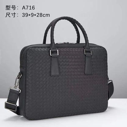 Bottega Veneta Leather Business Briefcase Laptop Bag
