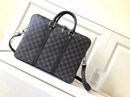 Louis Vuitton Men Briefcase Bag Designer Laptop Office Bag