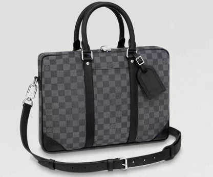 Louis Vuitton Men Briefcase Bag Designer Laptop Office Bag
