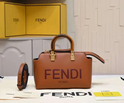 FENDI The Way Mini Leather Shoulder Bag Women