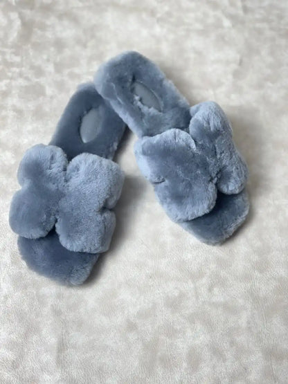 Hermes Fur Sandal