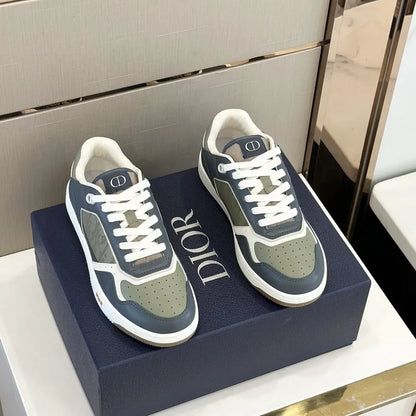 Christian Dior Blue and Deep Gray Sneakers