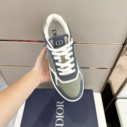 Christian Dior Blue and Deep Gray Sneakers