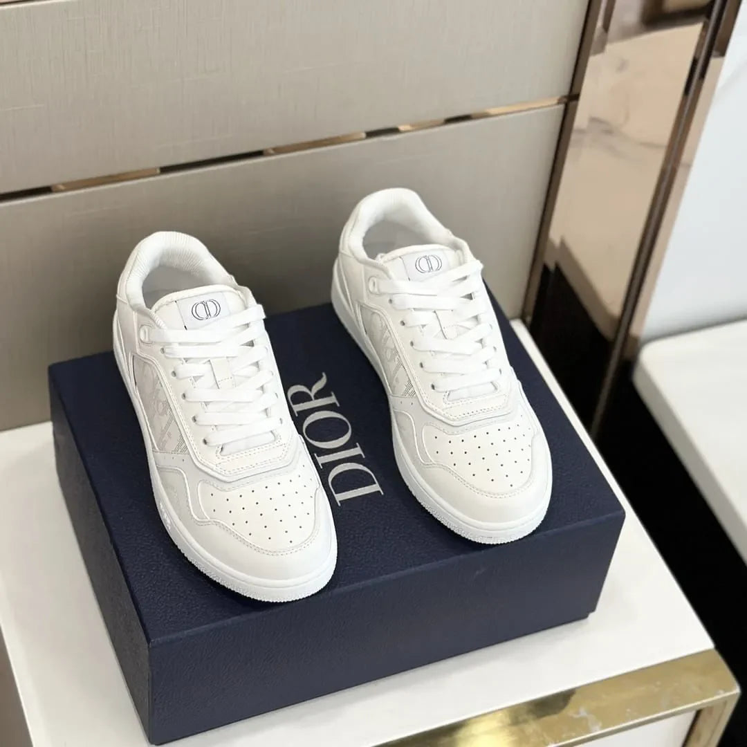 Christian Dior Blue and Deep Gray Sneakers