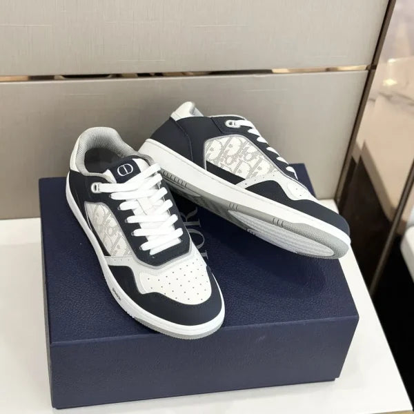 Christian Dior Blue and Deep Gray Sneakers