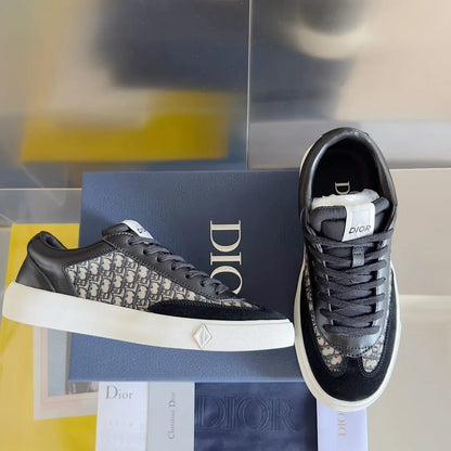 Dior Men Ferragamo Sneaker Navy Blue