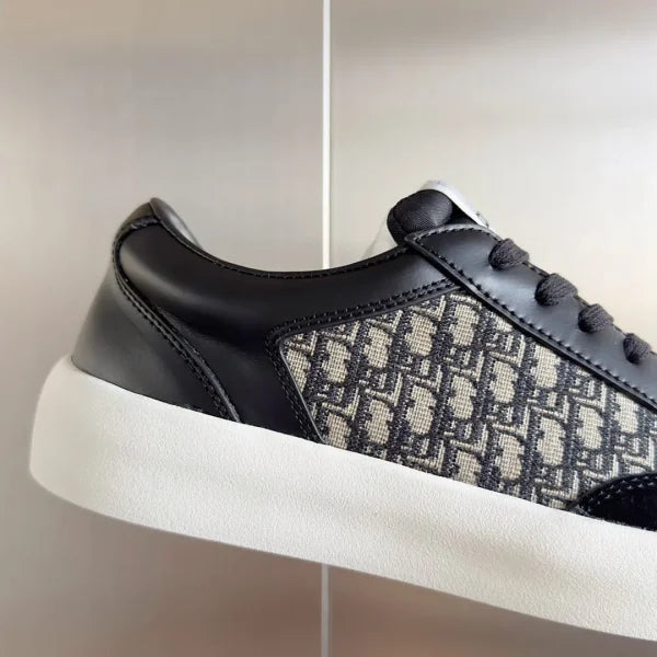 Dior Men Ferragamo Sneaker Navy Blue