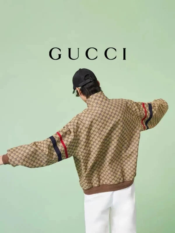 Gucci Canvas Zip Jacket