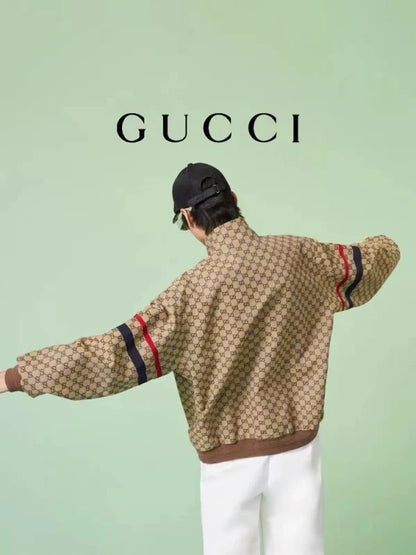 Gucci Canvas Zip Jacket