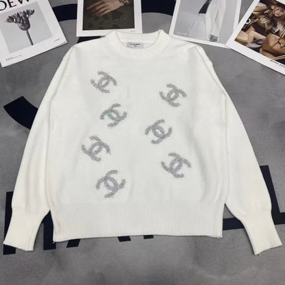 Chanel Monogram Printed Sweatshirt