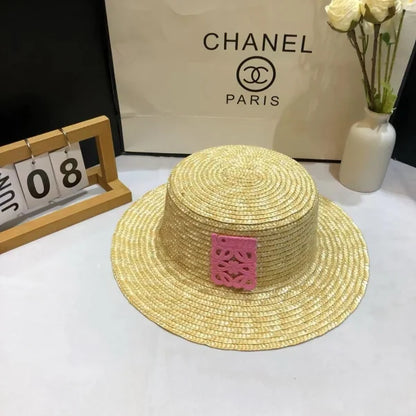 Elegant British Style Casual All-Match Straw Hat