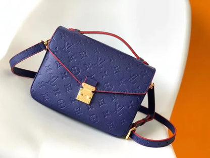 Louis Vuitton Tourterelle Monogram Pochette Metis Bag