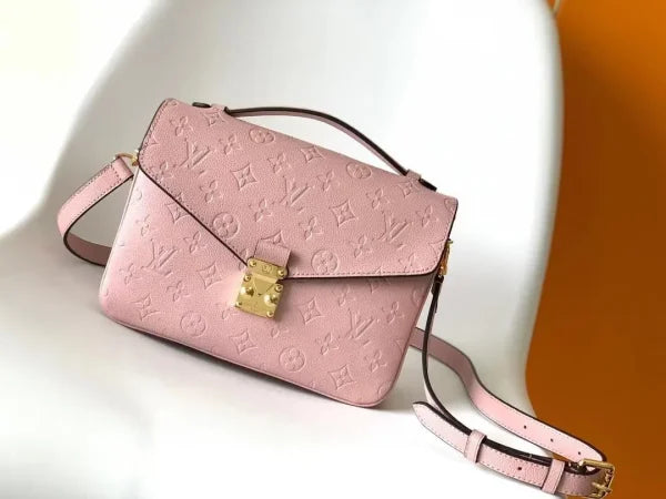 Louis Vuitton Tourterelle Monogram Pochette Metis Bag