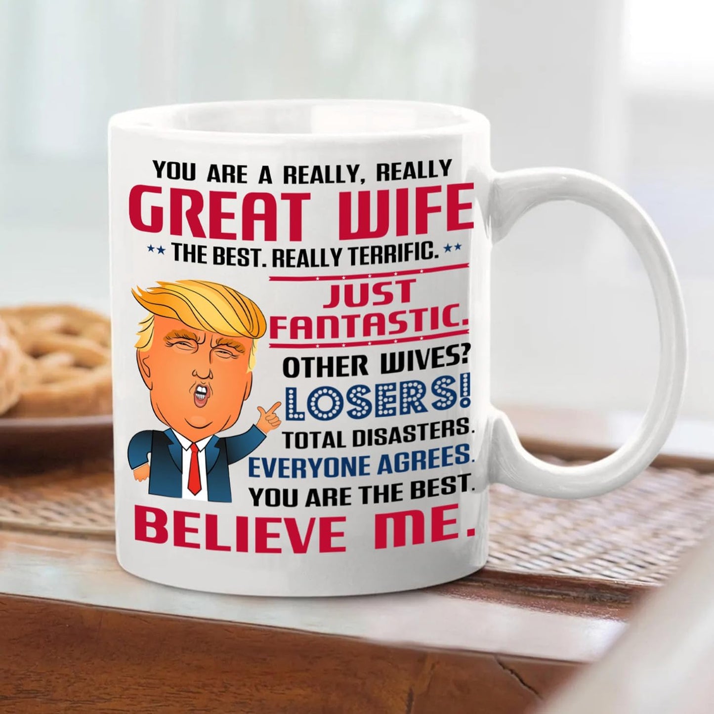 Gifts for Wife, Gifts for Wife from Husband - Wedding Anniversary for Women, Birthday, Mothers Day, Valentines, Romantic Love Gift for Wifey - 11 Oz Mug