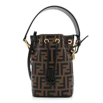 Fendi Women鈥檚 Black Mini Mon Tresor Bag