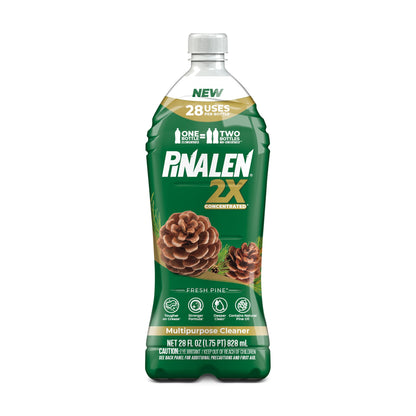 PINALEN 2X Max Aromas Concentrated Multipurpose Cleaner - Fresh Pine Scent - 108 fl oz - All Purpose Cleaner for Kitchen, Bathroom, Floors & Outdoors