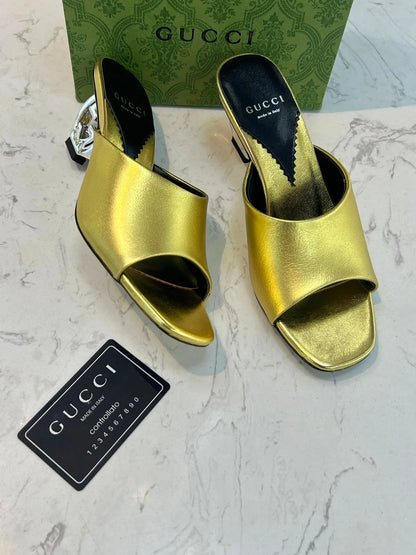 Gucci Heels Mules Women Sandals