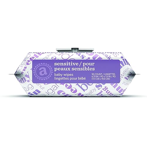Elements Baby Wipes, Sensitive, Unscented, Cleans Gently, 810 Count, Flip-Top Packs, Pack of 9