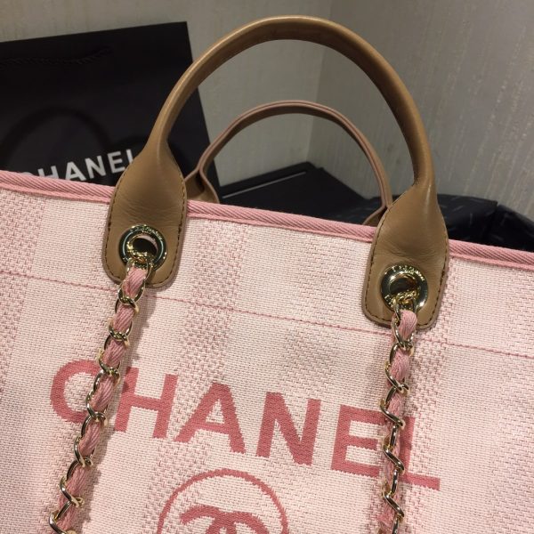 Chanel Tote Canvas Deauville Collection