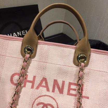 Chanel Tote Canvas Deauville Collection